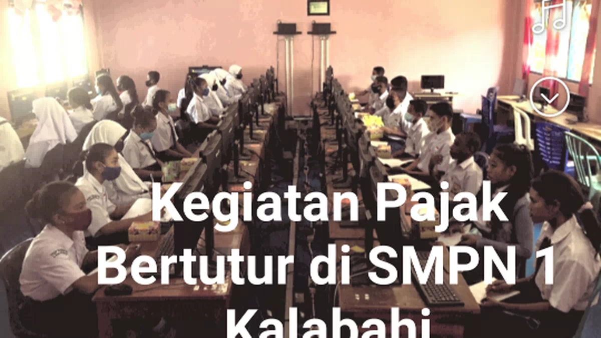 KP2KP Kalabahi Ajarkan Awareness Pajak Sejak Dini Pada Generasi Muda Di Nusa Kenari