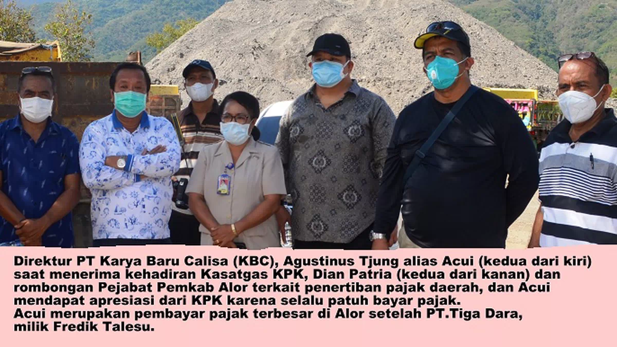 Kualitas Jalan Propinsi di Alor Yang Dikerjakan PT.KBC Tak Seburuk Sangkaan Orang