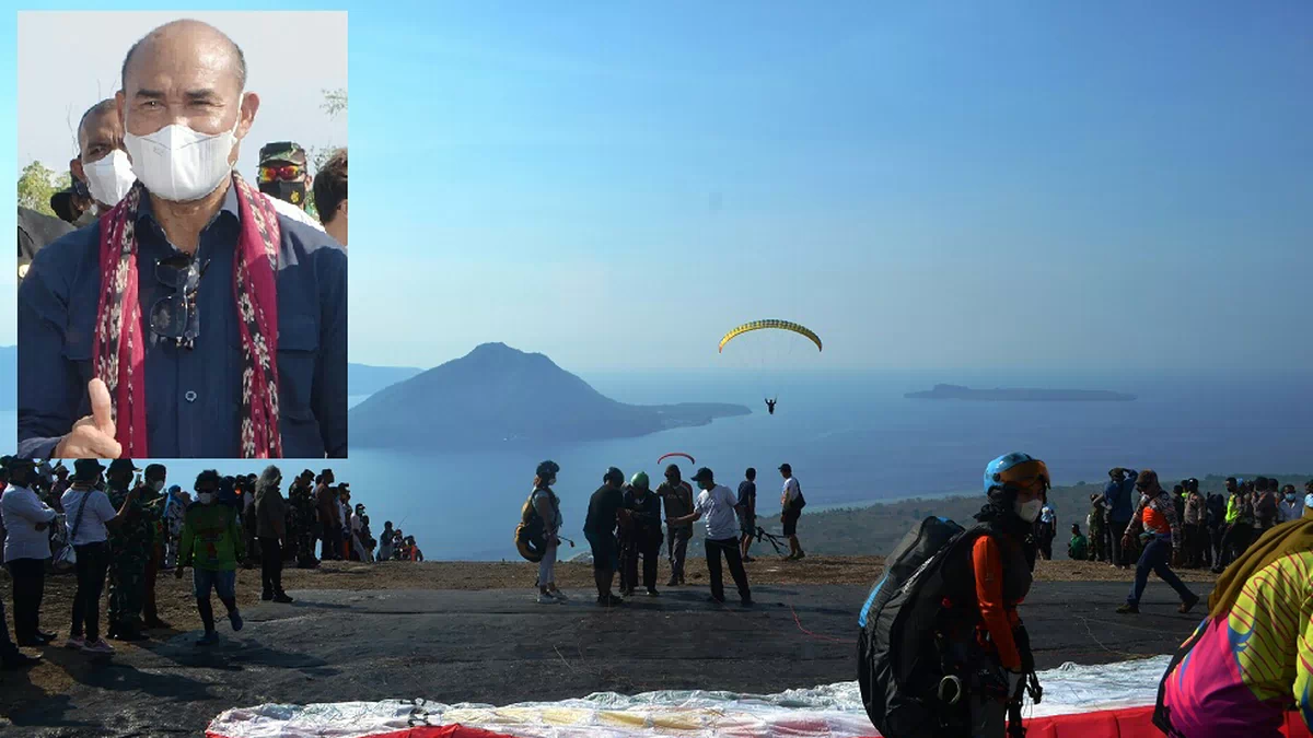 Kagumi Hulnani, Gubernur NTT Siap Danai Kejuaraan Internasional Paralayang 2022 Di Alor