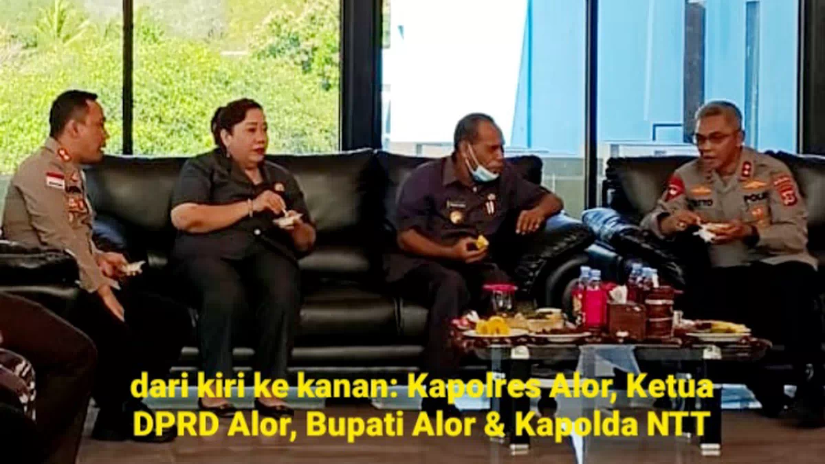 Kapolda NTT Harap Dukungan Bupati dan DPRD Alor Untuk Sama-sama Bentuk Polsek Baru. Berantas Judi Harus Maksimal