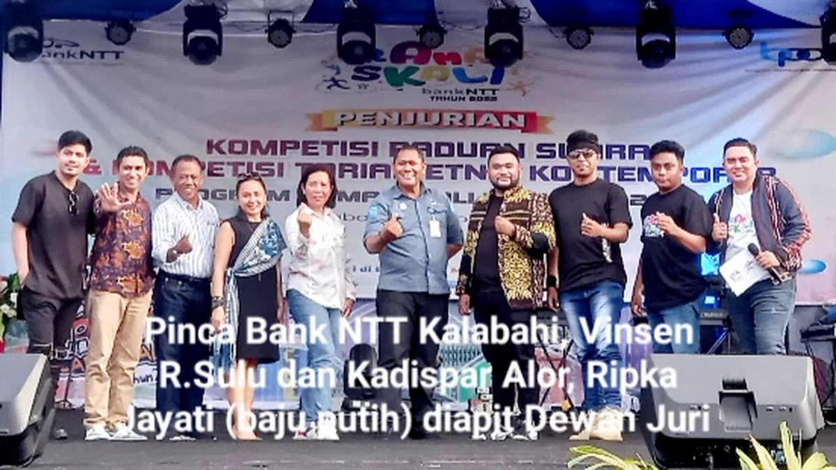 Penjurian Program Ramai Sekali Bank NTT Menghentak Panggung Expo Alor XV