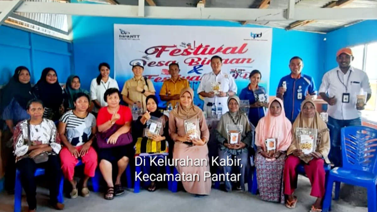 Desa Binaan Bank NTT Hasilkan Aneka Produk Berkualitas, KADIN Siapkan Tempat Pemasaran