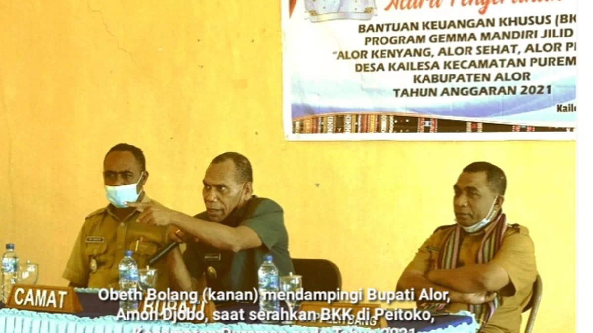 Bappelitbang Alor Siap Evaluasi Dampak BKK di 86 Desa/Kelurahan