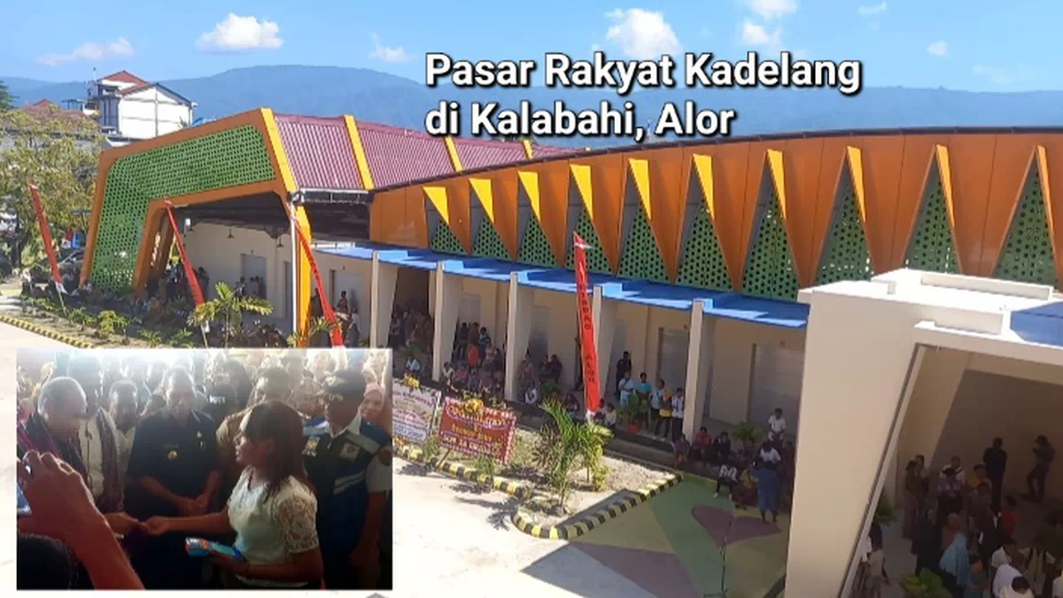 Melalui Bank NTT, Retribusi Pasar dan Parkir di Pasar Kadelang Alor Secara Online