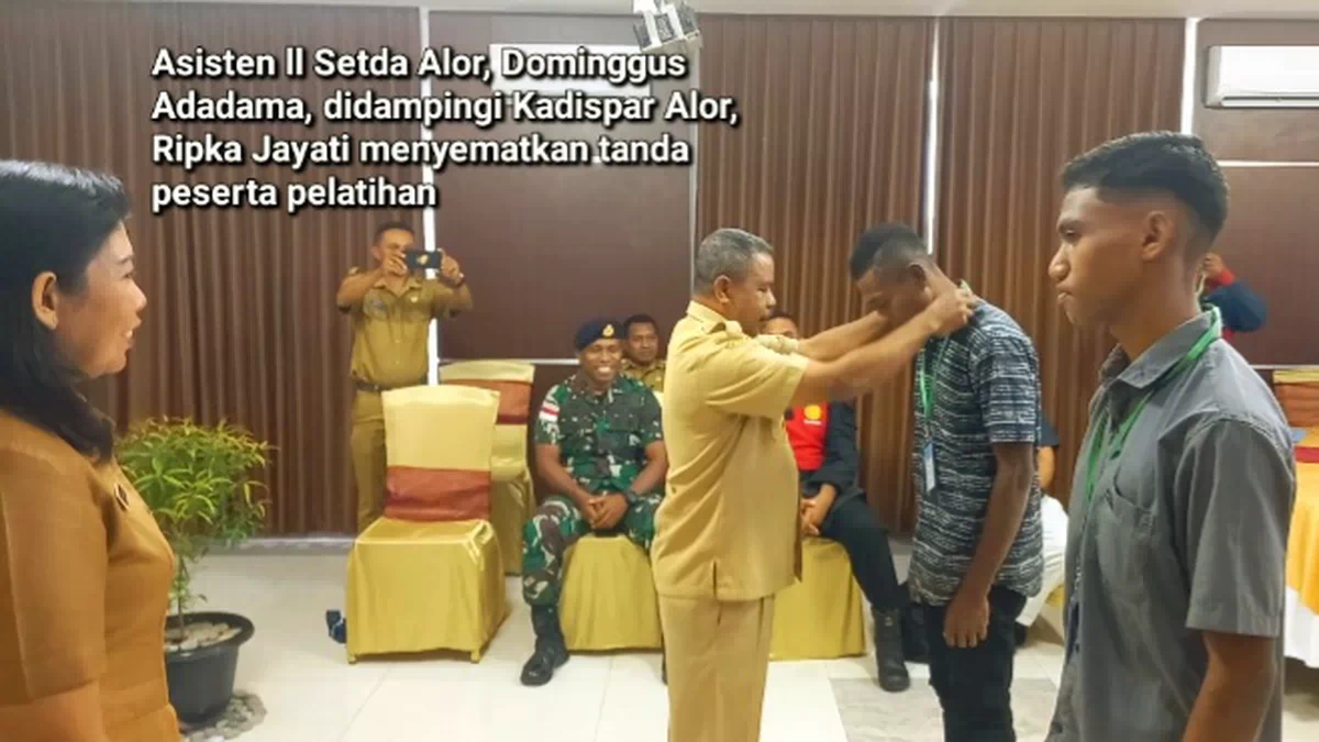 Dispar Alor Gelar Pelatihan Pemandu Wisata Tirta, Untuk Peningkatan SDM Balawista