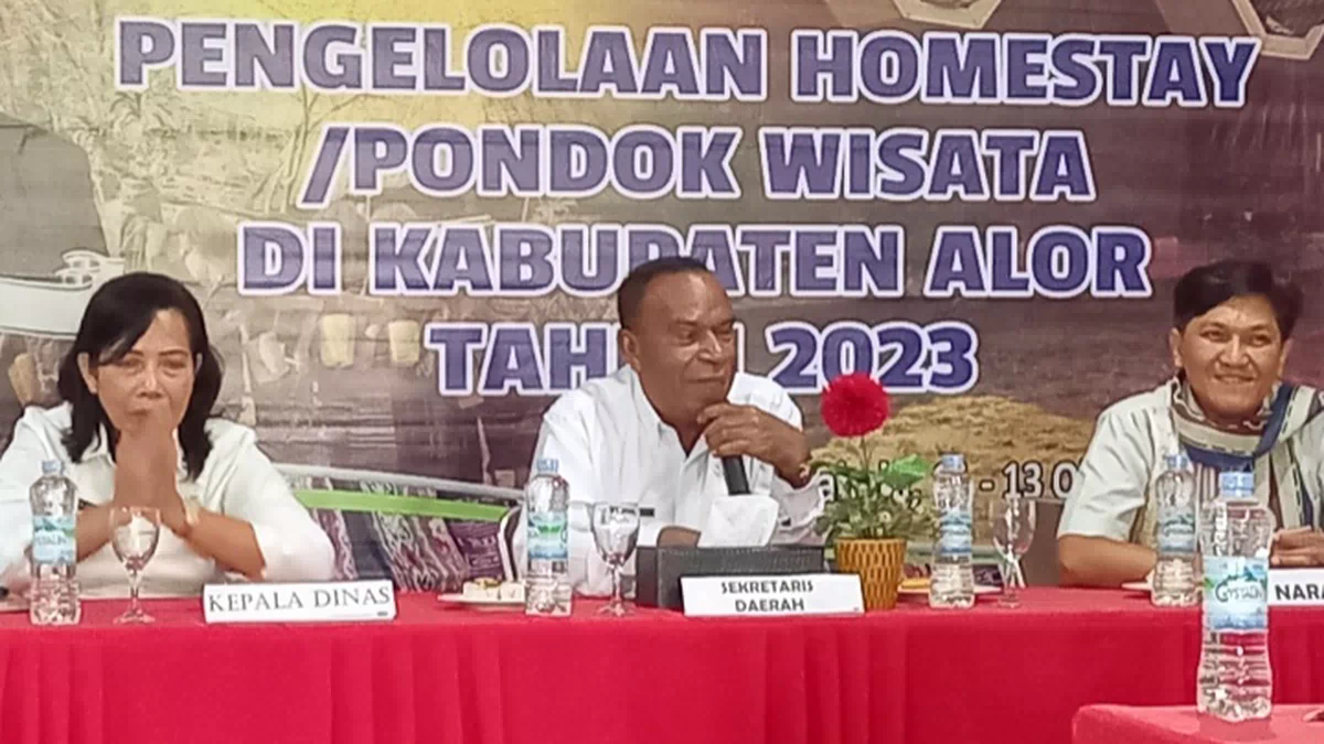 Dari Pelatihan Pengelolaan Homestay di Alor. Sekda: Harus Ramah