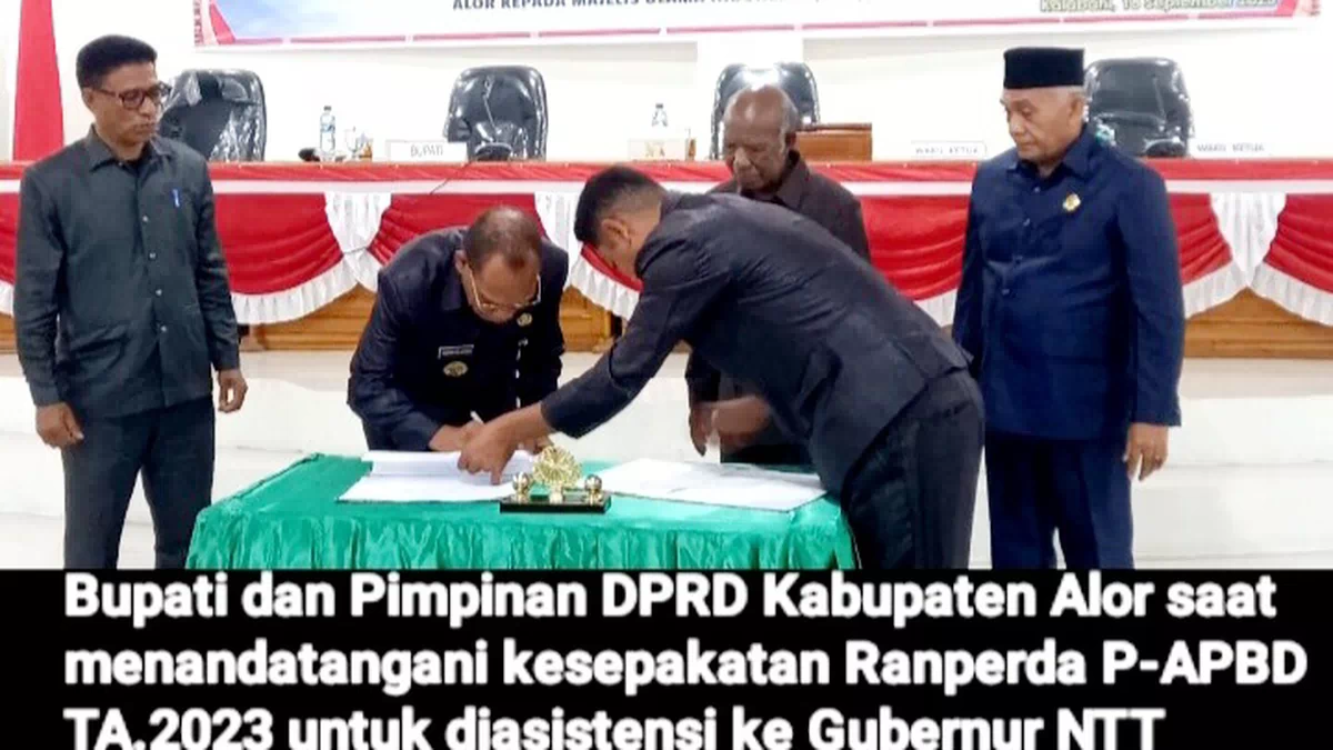 Tunda Penetapan P-APBD Alor 2023 Karena Hasil Evaluasi Gubernur NTT Belum Turun