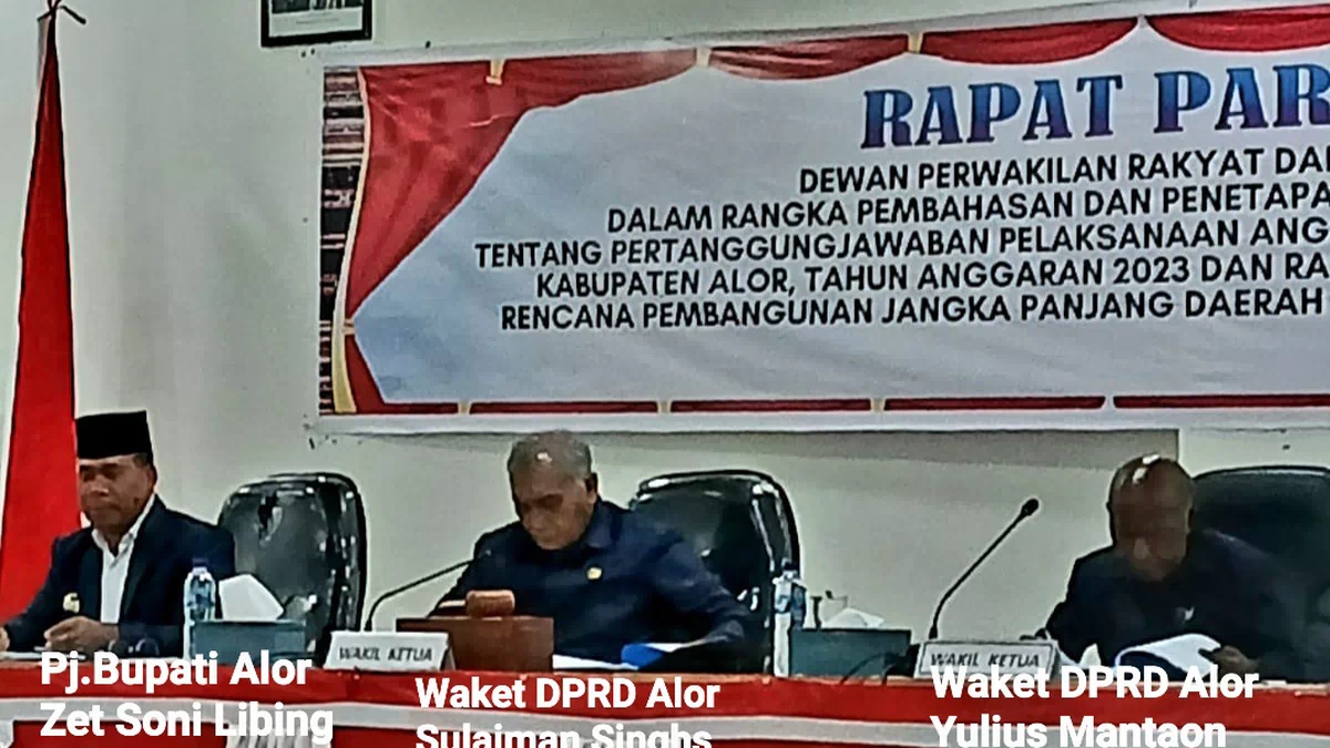 DPRD Alor Soroti Pj.Bupati Terkait Mutasi dan Rendahnya Penyerapan APBD 2024. Singhs Bantah Jawaban Libing