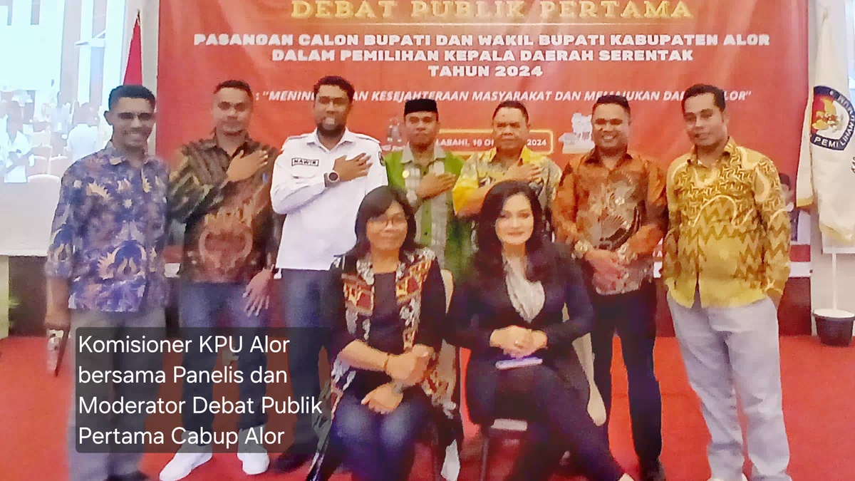 Bawaslu Alor Harap Debat Kandidat Berikut Libatkan Panelis Dari Unsur Profesional dan Budayawan. KPU Siap Evaluasi
