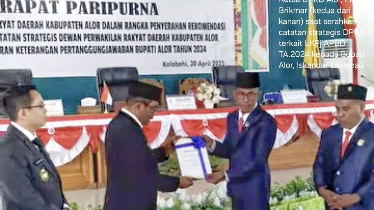 <strong>Rapor DPRD Alor Di Masa Persidangan II Tahun 2025</strong>