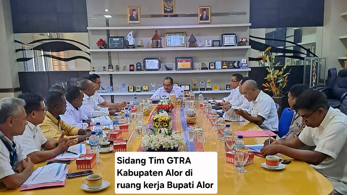 Dari Sidang GTRA Redistribusi Tanah Bersama Bupati Alor