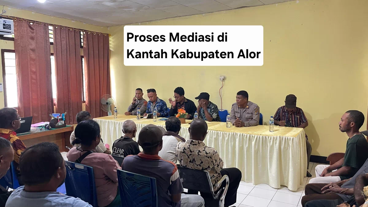 Mediasi Sengketa Tanah GKII dan Warga Lembur Barat Gagal di Kantah Alor