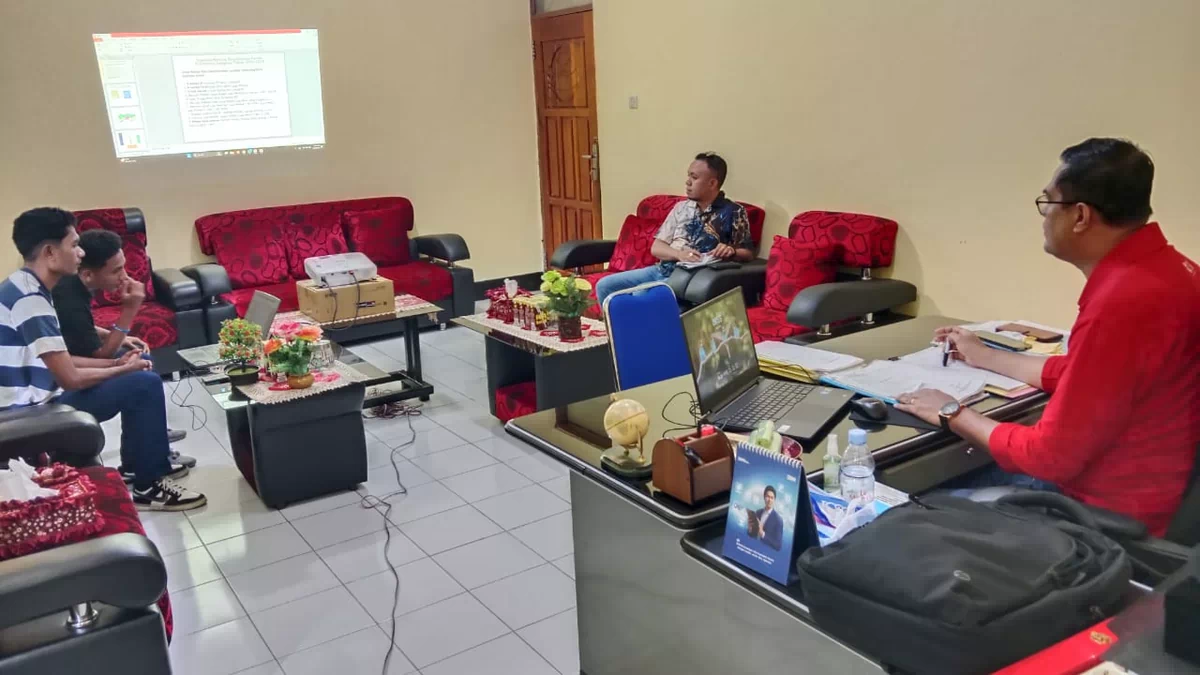 Presentasi PBT PTSL Tahun 2023-2025 di Kantah Kabupaten Alor