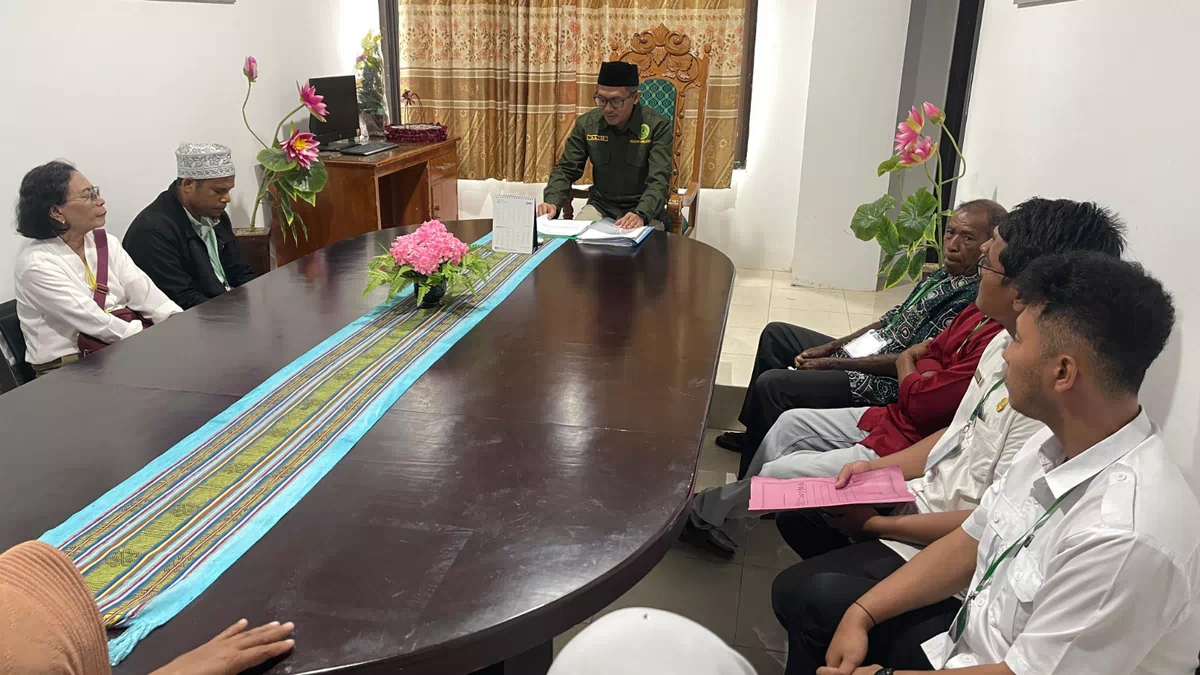 Kantah Alor Mediasi Sengketa Tanah Antara Umar Karim dan Jamaluddin Kora