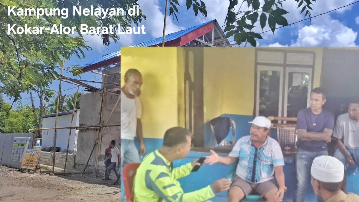 Acui Ancam Palang Proyek Kampung Nelayan di Kokar, buntut PT.Adhi Karya dan Nusron Karya Belum Bayar Hutang