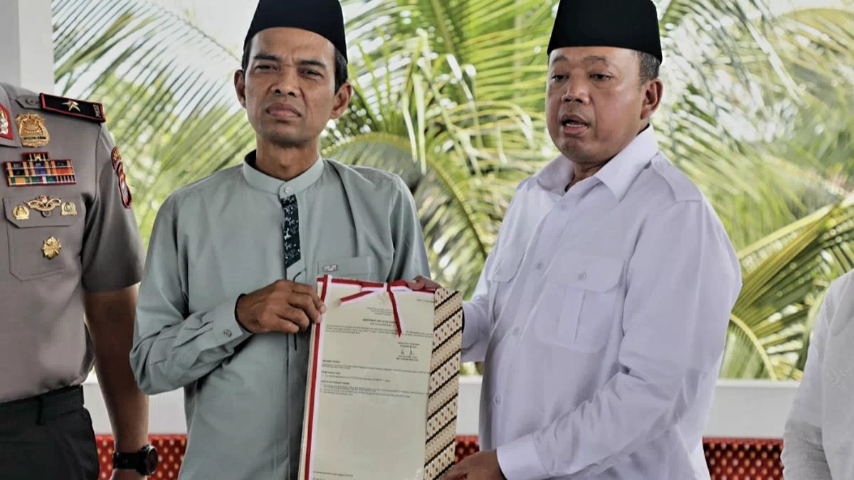 Apresiasi Langkah UAS Alihmedia ke Sertipikat Elektronik, Menteri Nusron: Demi Keamanan dan Kemudahan Masa Depan