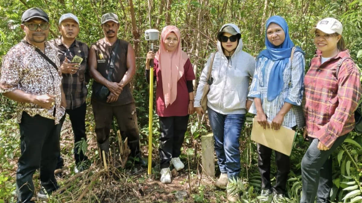 Kantah Alor Gelar Sidang Pengukuran Tanah Pemkab Alor di Kabola