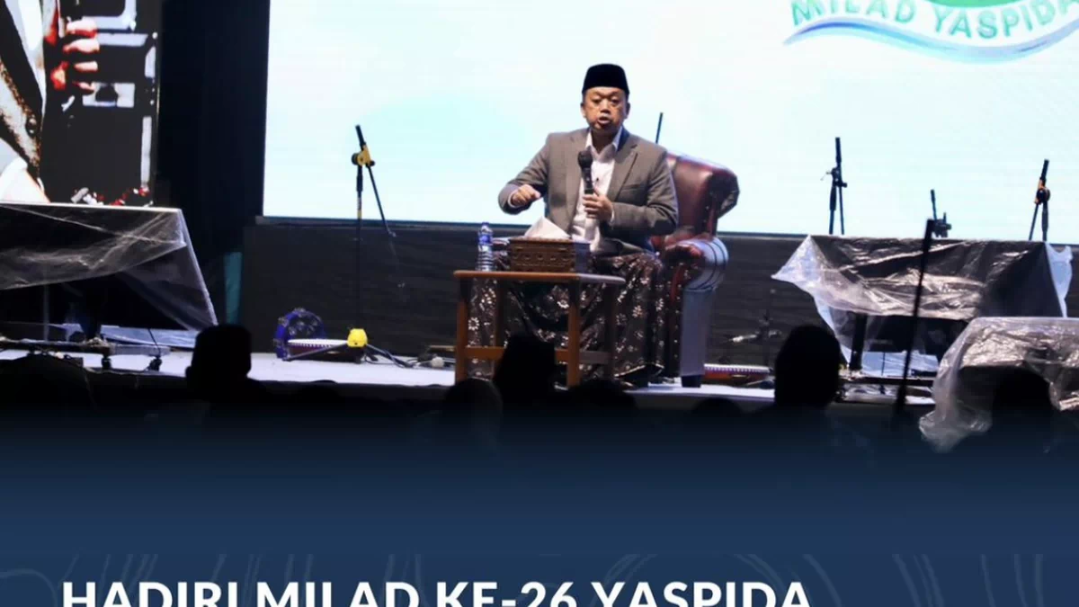 Hadiri Milad ke-26 YASPIDA, Menteri Nusron: Santri Harus Siap Menjadi Ulama, Teknokrat, dan Pemimpin Bangsa Kabupaten