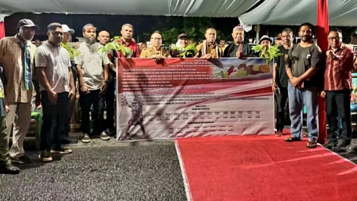 Pimpin Deklarasi Damai Pemuda Alor, Wagub NTT Serukan Perdamaian Nusa Kenari Yang Pariwisatanya Kian Maju