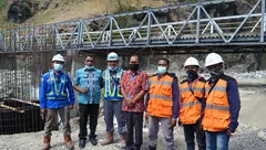 Dari Jembatan Irawuri, Bupati Alor Minta Warga Jangan Hambat Pembangunan Paska Seroja