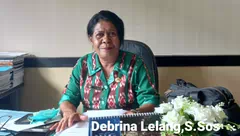 Kontraktor Pembangunan Gedung DPRD Alor Didenda. Debrina: Kami Utamakan Kualitas