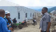 PT.PP Finishing Rumah Relokasi Pasca Seroja di Pantar, Tahan Gempa dan Kedap Suara