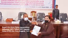 Masalah Keuangan Dalam LKPJ Bupati Alor Tahun 2021 Kepada DPRD Alor. SILPA 47,6 Milyar