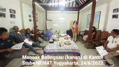 Camat Pantar Tengah Belajar ke Stube HEMAT Yogyakarta Tentang Pengolahan Mente Jadi Wine dan Rekayasa Lahan Tambak Garam