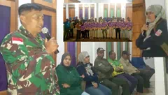 Pesan Pemkab Alor, Danpos AU, Kades Albes dan Instruktur paska Pelatihan Paralayang
