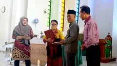 LPTQ Alor Bantu Kontingan Pesparani Katolik Alor, Pendeta Pulamau Optimis Raih Hasil Terbaik