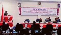 7 Fraksi, Termasuk F-PDIP Terima RAPBD Alor TA.2023 Untuk Dibahas