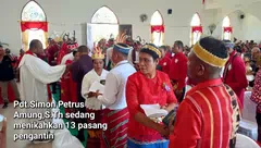 Panitia 100 Tahun Injil Masuk Pulau Pura Gelar Nikah dan BS Massal. Bupati Alor: Jangan Ada Cerai Massal