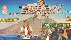 Diakonia Bagi 482 Orang, Tahula dan Air Mata Untuk Alm.Wabup Alor Jelang Seabad Injil Masuk Pulau Pura