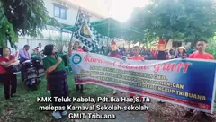 Karnaval Untuk Menunjukan Eksistensi Sekolah-sekolah GMIT
