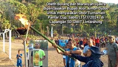 Buka Turnamen Pura Cup, Bupati Alor: Harus Sama Dengan Pantar Cup dan Lembur Cup