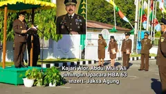 Semarak HBA 63 di Kejari Alor. Jaksa Agung Tekankan Hindari Konflik Kepentingan Dalam Penegakan Hukum