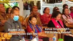 Gereja Ebenhaezer Menbuil Diresmikan, Bupati Alor: Siapapun Pengganti Saya, Harus Berdiri di Tengah