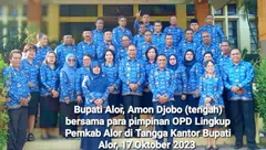 Di Apel KORPRI Terakhir, Bupati Alor: Pimpinan OPD Akan Tunggang Langgang