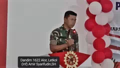 Dandim 1622 Alor Analogikan Pilkada Ibarat Kompetisi Olahraga, Jangan Penonton Mau Jadi Pemain, Pemain dan Juri Cuma Menonton