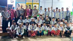 Buka Puasa Bersama Polres Alor dan IMM di Panti Asuhan An-Nur