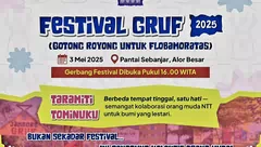 Festival GRUF Hadir Di Alor, Bukan Festival Biasa