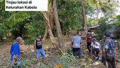Tim Kantah Alor Tinjau Lokasi Untuk Penerbitan PKKPR di Kabola