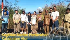 Sidang Pendaftaran Tanah Pertama Milik Sawaka di Kabola Aman