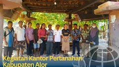 Panitia Kantah Alor Lakukan Pengukuran Tanah Untuk GMIT di Waimi-Lembur