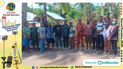 Pengukuran dan Pemecahan Bidang Tanah di Moramam-Alor Barat Daya Aman