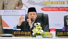 Dari Kalteng, Menteri ATR/Kepala BPN Minta Pelayanan Pertanahan Adaptif, Cepat, dan Bersih