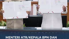 Menteri ATR/Kepala BPN dan Mendagri Keluarkan Surat Edaran, Integrasikan LP2B ke Dalam RTRW dan RDTR