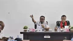 Pemkab Alor dan Tim Seskoad Evaluasi Dukungan TNI AD, Sekda Alor Mohon Pembangunan PLBN Maritaing