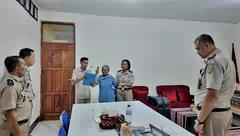 Kakantah Alor Mengambil Sumpah Penerbitan Sertipikat Tanah Yang Hilang