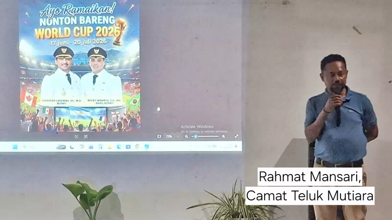 Nobar Piala Dunia FIFA, Wabup Alor Berharap UMKM Ikut Bergeliat